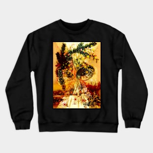 Christmas tree and bell Crewneck Sweatshirt